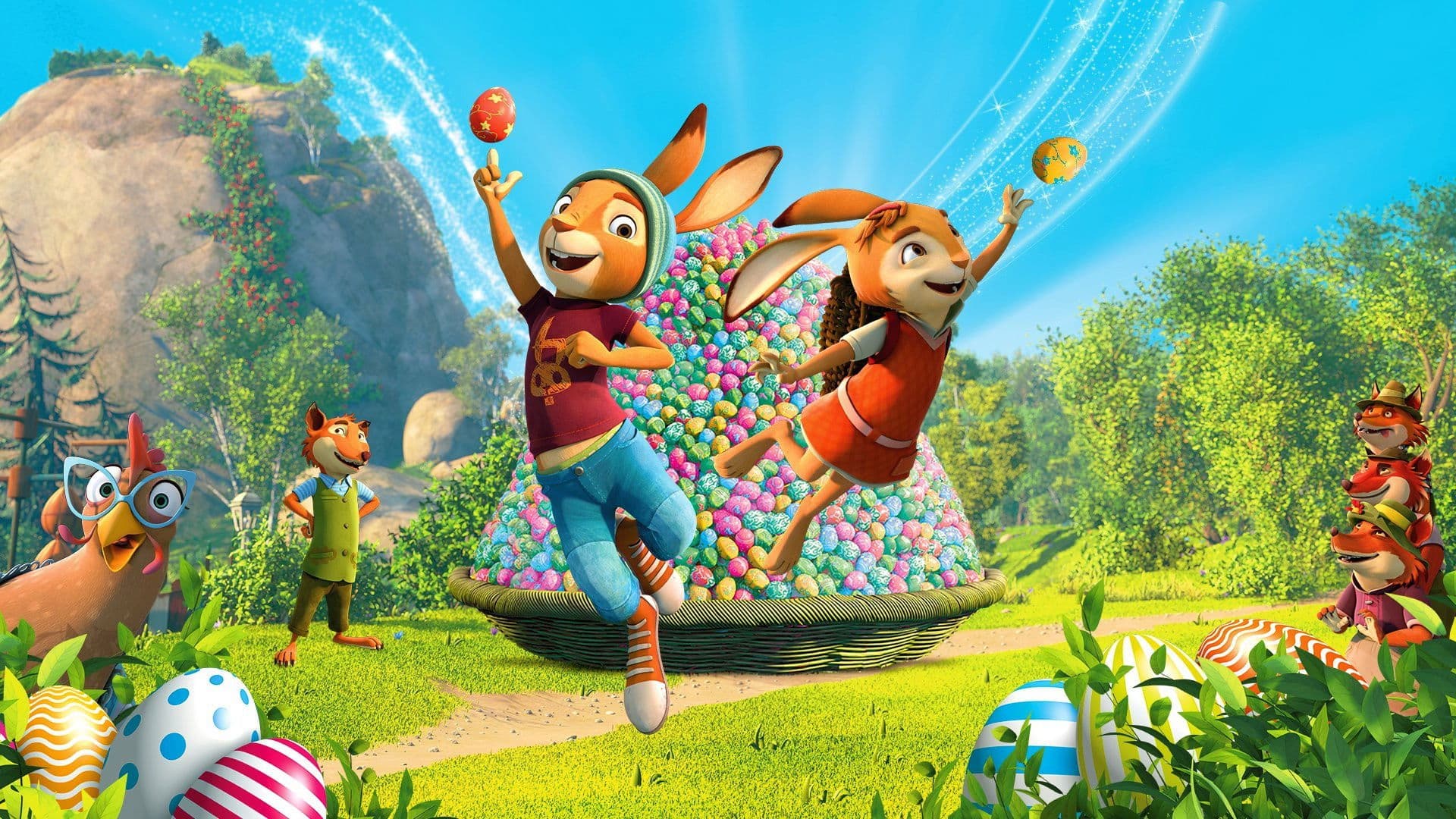 Tavşan Okulu: Çılgın Yumurtalar