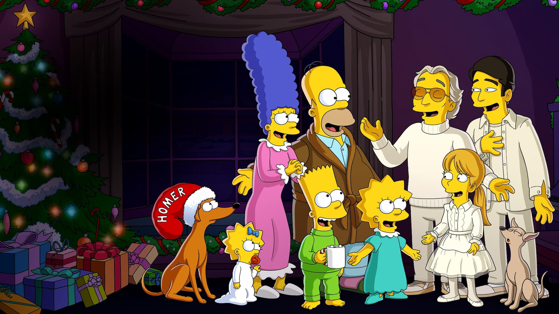 The Simpsons meet the Bocellis in “Feliz Navidad”