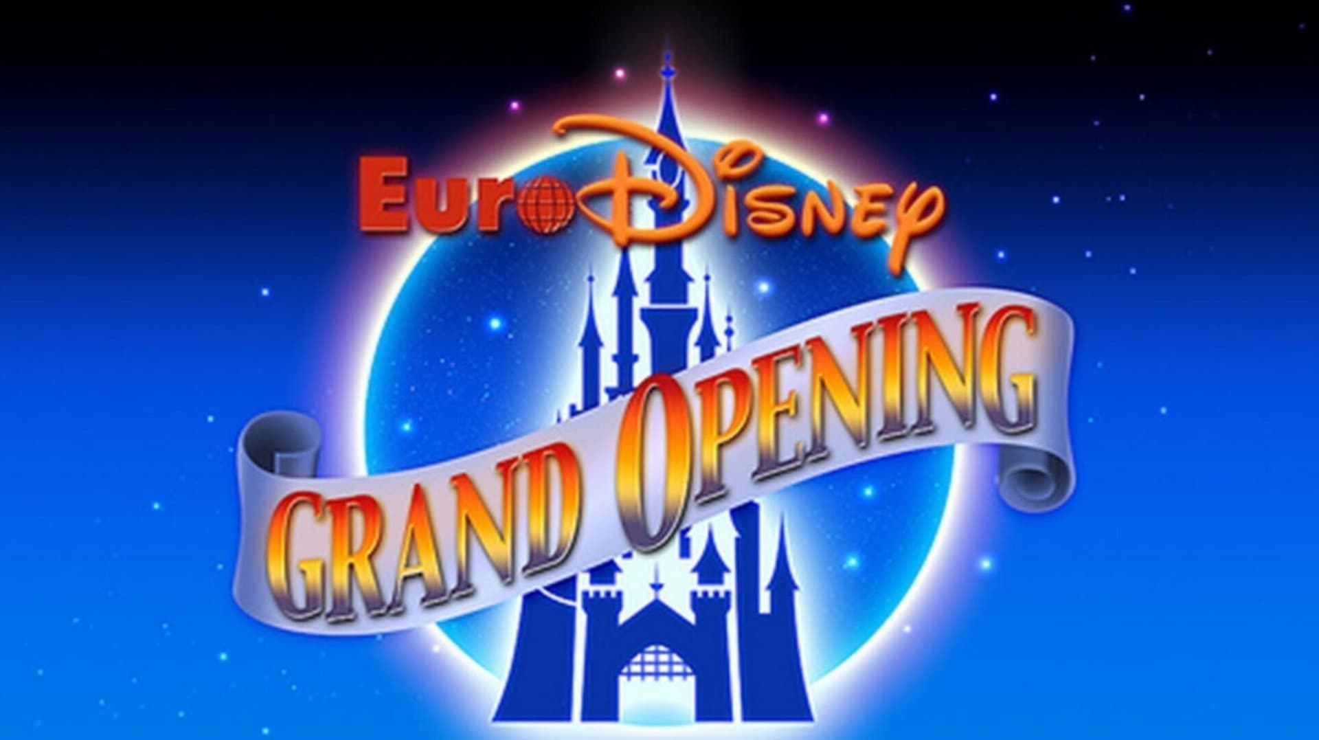 The Grand Opening of Euro Disneyland