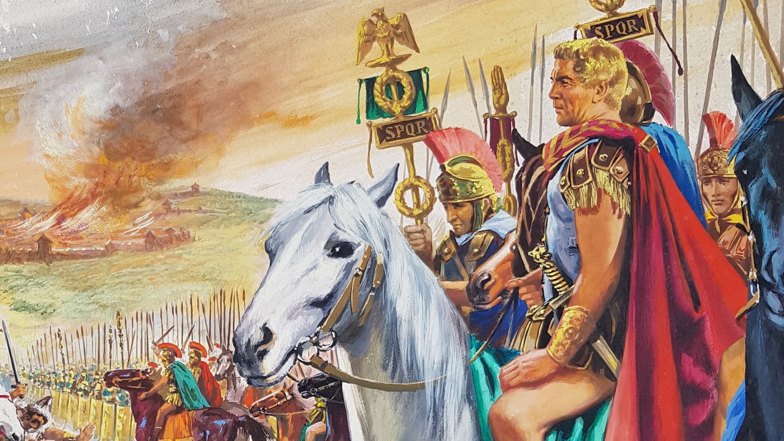 Giulio Cesare il conquistatore delle Gallie