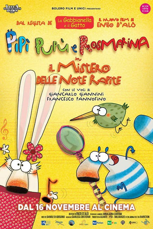 Pipì, Pupù & Rosmarina: Il mistero delle note rapite